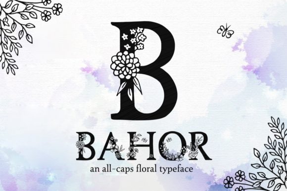 Bahor: A Timeless Decorative Font for Stunning Visual Projects