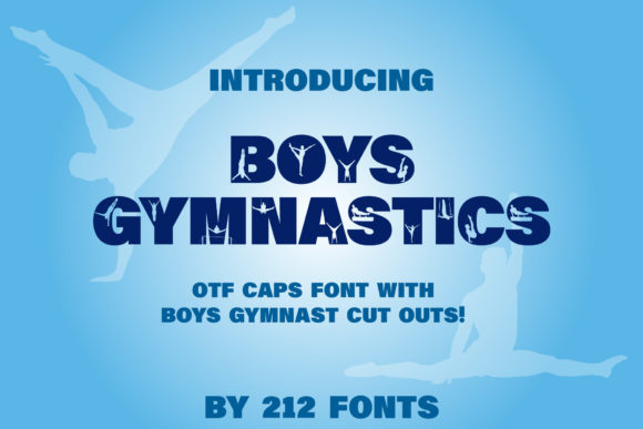 Boys Gymnastics: A Font That Merges Creativity and Professionalism