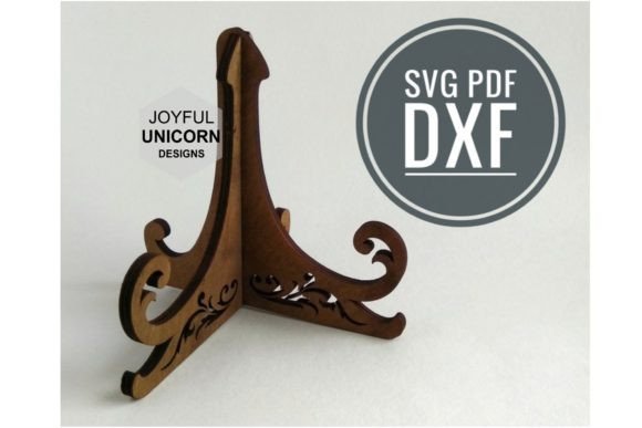 Easel Stand SVG Laser Cut File: A Versatile Tool for Holiday Wood Rounds and More