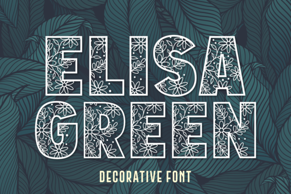 Elisa Green: A Spring-Inspired Font for Creative Projects