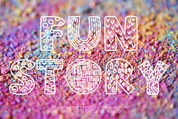 Fun Story: A Playful Font for Creative Projects