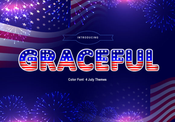 Graceful: A Color Font for Vibrant Design Projects