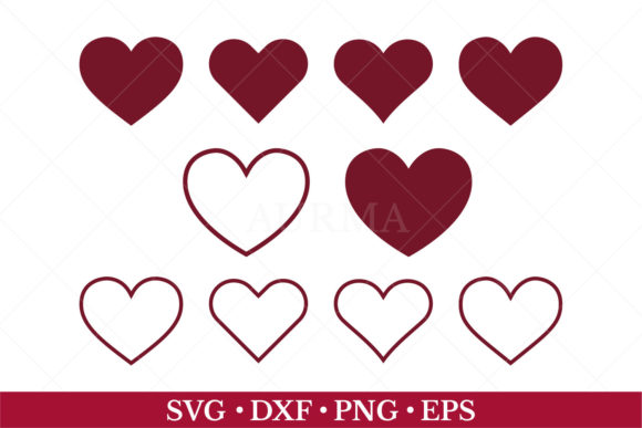 Heart Svg, Heart Silhouette Svg