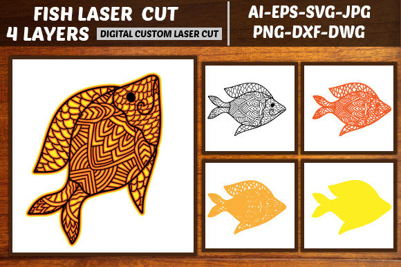 Multilayer Laser Cut Fish Svg: A Comprehensive Guide