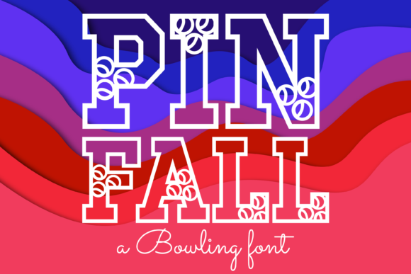 Pinfall: Elevating Visual Communication with a Distinctive Decorative Typeface