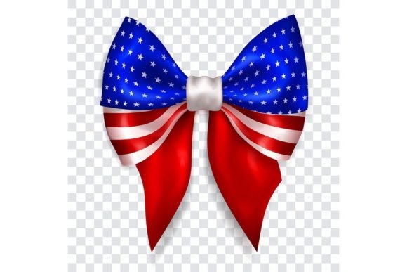 Set of Bows in National Colors