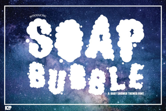 Soap Bubble: A Fun and Decorative Font for Creative Projects