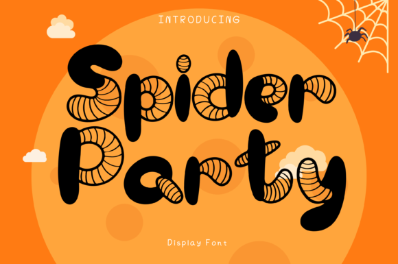 Spider Party: A Practical Evaluation of a Whimsical Decorative Font