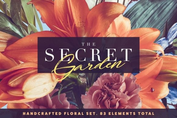 The Secret Garden • Floral Pack: Elevate Your Digital Designs with Nature’s Beauty