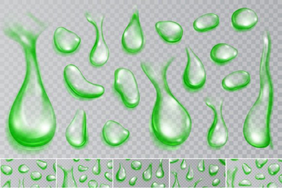 Translucent Water Drops: Strategic Use for Design and Branding Purposes