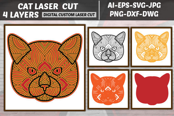 What Is Multilayer Laser Cut Cat SVG and How Can It Enhance Your Projects?